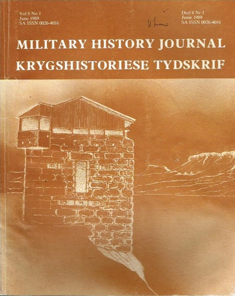 Military history journal krygshistoriese tydskrif vol8 no1 june 1989
