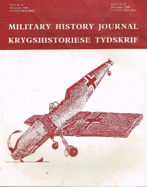 Military history journal krygshistoriese tydskrif vol8 no4 december 1990