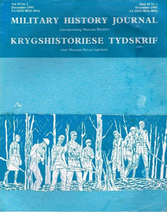 Military history journal krygshistoriese tydskrif vol10 no2 december 1995