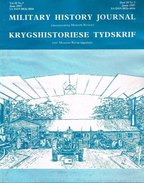 Military history journal krygshistoriese tydskrif vol10 no5 june 1997