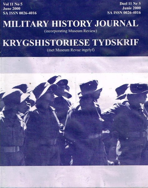 Military history journal krygshistoriese tydskrif vol11 no5 june 2000
