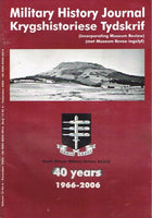 Military history journal krygshistoriese tydskrif vol13 no6 december 2006