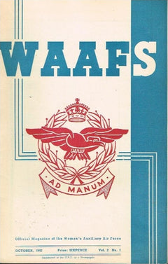 WAAFS official magazine of the women's auxiliary air force (SCARCE) vol2 no7 october 1942