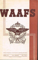 WAAFS official magazine of the women's auxiliary air force (SCARCE) vol2 no11 march 1943