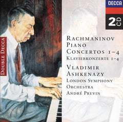 Rachmaninov, Vladimir Ashkenazy, London Symphony Orchestra, Andre Previn - Piano Concertos 1-4
