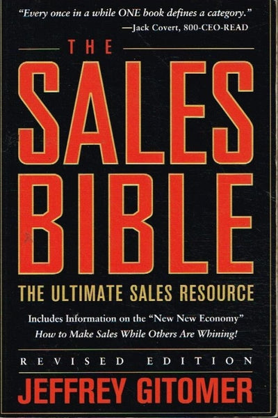 The sales bible Jeffrey Gitomer