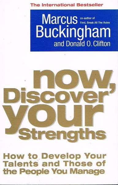 Now, discover your strengths Marcus Buckingham (code intact)