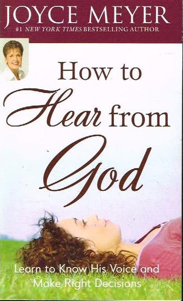How to hear from God Joyce Meyer