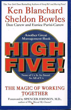 High five ! Ken Blanchard Sheldon Knowles
