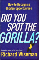 Did you spot the gorilla ? Richard Wiseman