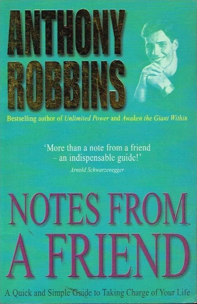 Notes from a friend Anthony Robbins