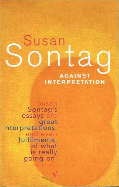 Against interpretation Susan Sontag