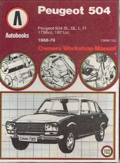 Autobooks Peugeot 504 1968-1979