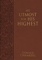 My Utmost for His Highest Oswald Chambers (faux leather)