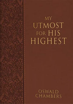My Utmost for His Highest Oswald Chambers (faux leather)