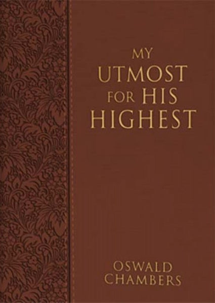 My Utmost for His Highest Oswald Chambers (faux leather)