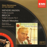 Mendelssohn, Bruch - Yehudi Menuhin, Philharmonia Orchestra, Efrem Kurtz, Walter Susskind - Violin Concerto / Violin Concerto No. 1