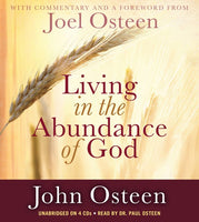 Living In The Abundance Of God - Joel Osteen (Audiobook - CD)