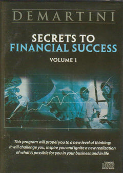 Secrets to Financial Success Volume 1 (Audiobook - CD) - John F Demartini