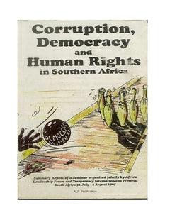 Corruption, democracy and human rights in Southern Africa Ayodele Aderinwale