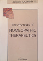 The essentials of homeopathic materia medica Jacques Jouanny