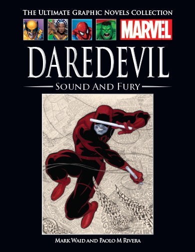 Marvel The ultimate graphic novels collection Daredevil Sound and Fury 73