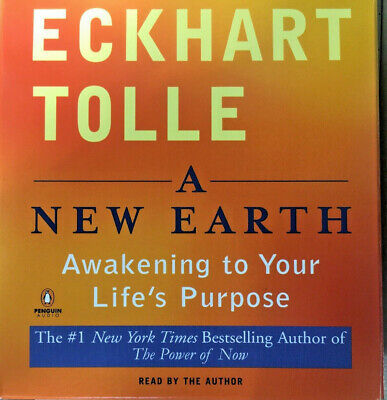 A New Earth Awakening to Your Life's Purpose Eckhart Tolle (CD) Read by The Author