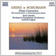 Grieg - Schumann - Jeno Jando - Budapest Symphony Orchestra - Andras Ligeti - Piano Concertos