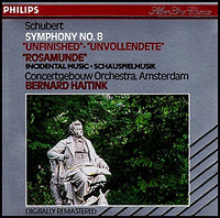 Schubert - Concertgebouw Orchestra, Amsterdam, Bernard Haitink - Symphony No. 8 "Unfinished" / "Rosamunde" Incidental Music