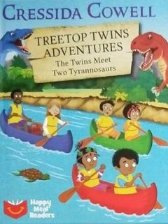 Cressida Cowell Treetop twins adventures The twins meet two tyrannosaurs