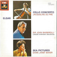 Elgar - Jacqueline Du Pre, Sir John Barbirolli, London Symphony Orchestra, Dame Janet Baker - Cello Concerto / Sea Pictures