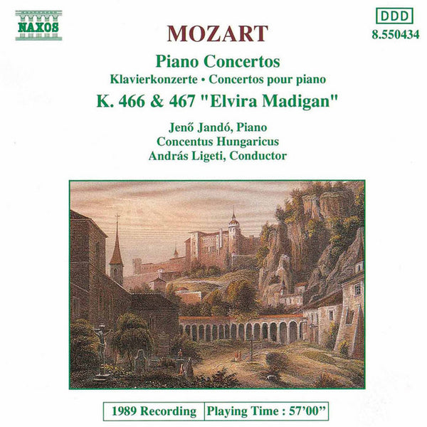 Mozart - Jeno Jando, Concentus Hungaricus, Andras Ligeti - Piano Concertos K.466 & 467 "Elvira Madigan"