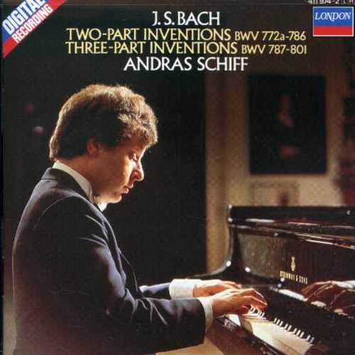J.S. Bach - Andras Schiff - Two-Part Inventions - Three-Part Inventions