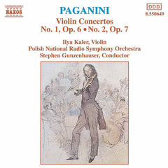 Paganini, Polish National Radio Symphony Orchestra, Stephen Gunzenhauser - Violin Concertos No 1, Op. 6  • No. 2, Op. 7