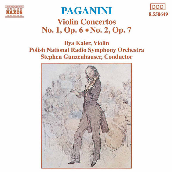 Paganini, Polish National Radio Symphony Orchestra, Stephen Gunzenhauser - Violin Concertos No 1, Op. 6  • No. 2, Op. 7