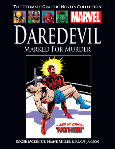 Marvel The ultimate graphic novels collection Daredevil Marked for murder classic XL