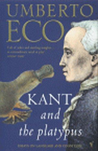 Kant And The Platypus Umberto Eco
