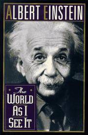 The World As I See It Albert Einstein