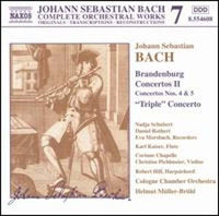 Johann Sebastian Bach - Cologne Chamber Orchestra, Helmut Muller-Bruhl - Brandenburg Concertos II