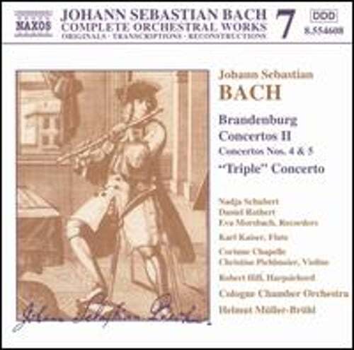 Johann Sebastian Bach - Cologne Chamber Orchestra, Helmut Muller-Bruhl - Brandenburg Concertos II