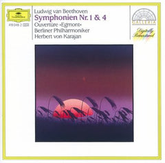Ludwig van Beethoven / Herbert von Karajan / Berliner Philharmoniker - Symphonien Nr. 1 & 4 / Ouverture "Egmont"