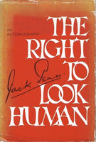 The right to look human Jack Penn (1st edition signed)