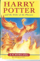 Harry Potter and the order of the phoenix J K Rowling (1st edition 2003)