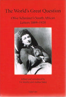 The world's great question Olive Shreiner's South African letters 1889-1920 (Van Riebeeck Society) II-45