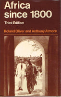 Africa since 1800 Roland Oliver and Anthony Atmore