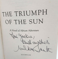 The Triumph of the Sun Wilbur Smith (1st Edition 2005, Signed)