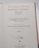 South African Bloodstock Breeders Review 1945 Volume I