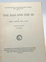 The Ego and the ID Sigmund Freud (1st English Translation 1927)