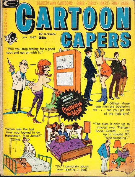 Cartoon Capers May 1972