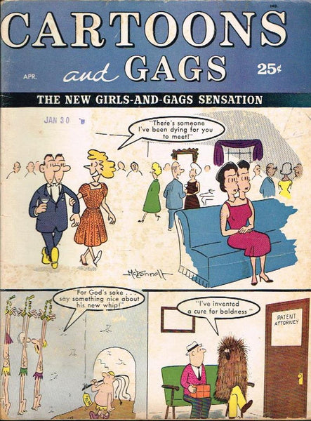 Cartoons and Gags April 1963
